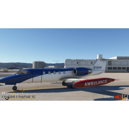 Flysimware Learjet 35A Medevac Expansion pack MSFS2020