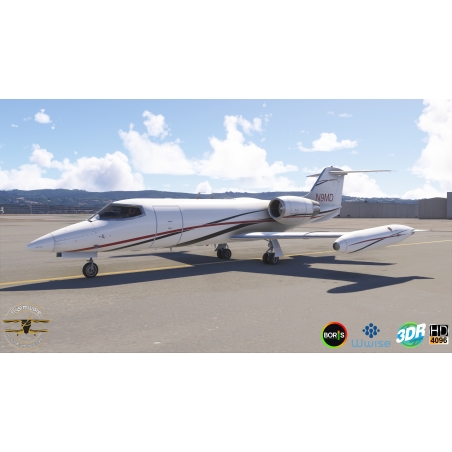 Flysimware Learjet 35A Livery Pack1 MSFS2020