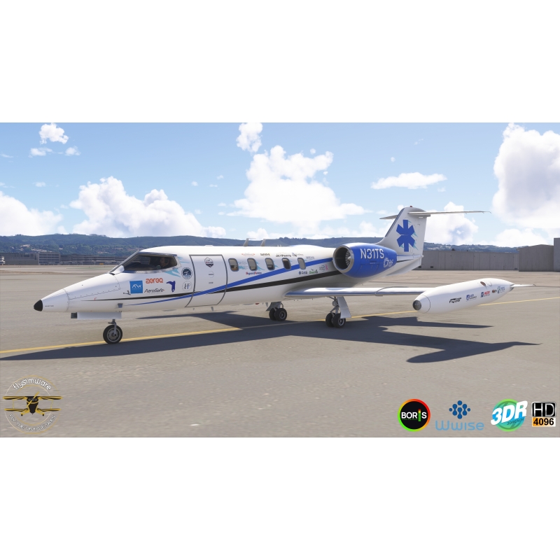 Flysimware Learjet 35A Livery Pack1 MSFS2020