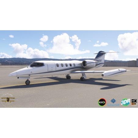 Flysimware Learjet 35A Livery Pack1 MSFS2020