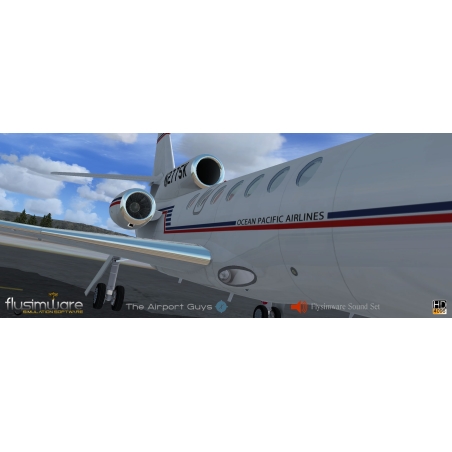 Flysimware's Dassault Falcon 50